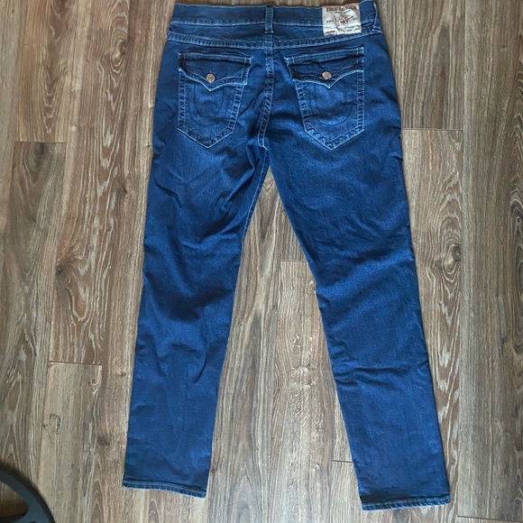 True Religion Jeans GENO Slim Jean Dark High Road Wash - Picture 8 of 8